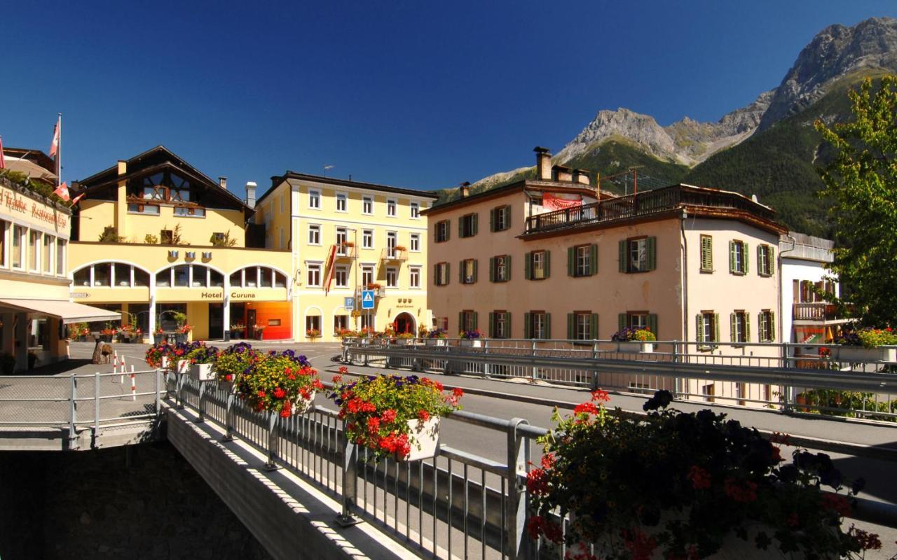 Curuna Hotel-Garni Scuol Exterior photo